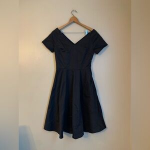 Boflyyang Women Dress Black Sweetheart Retro  Pinup Rockabilly Size Small